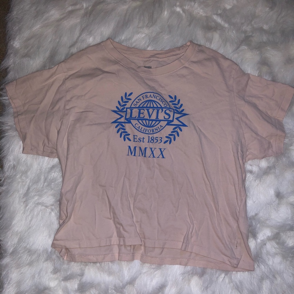 Women’s Levi’s Crop Top Pink